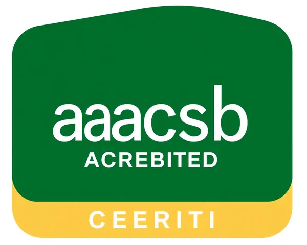 Logotipo de acreditación AACSB en formato de icono PNG para descargar