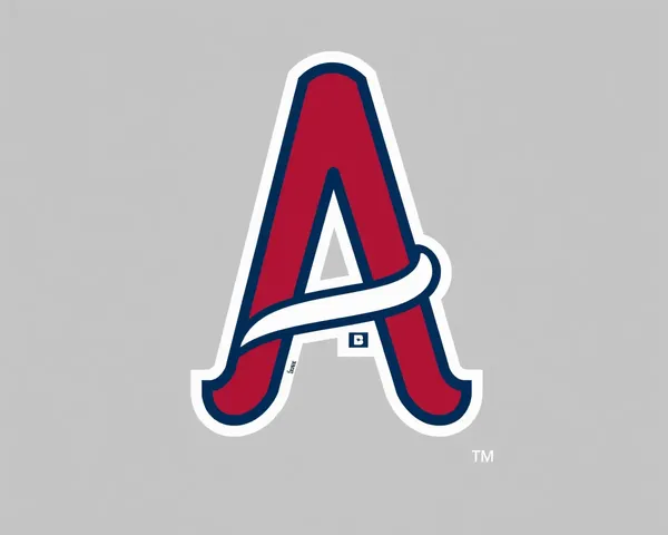 Logotipo de alta calidad del equipo de fútbol Atlanta Braves para uso comercial