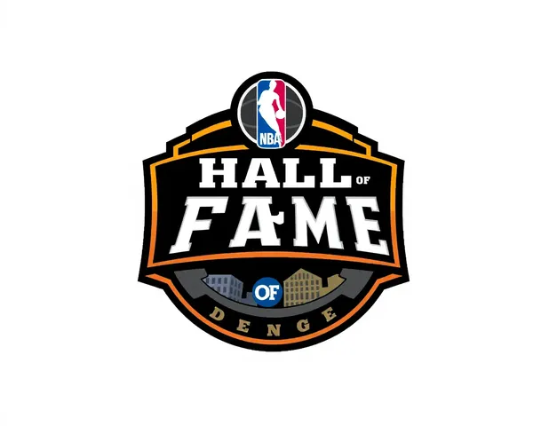 Logotipo de la Galería del Salón de la Fama de la NBA en formato PNG