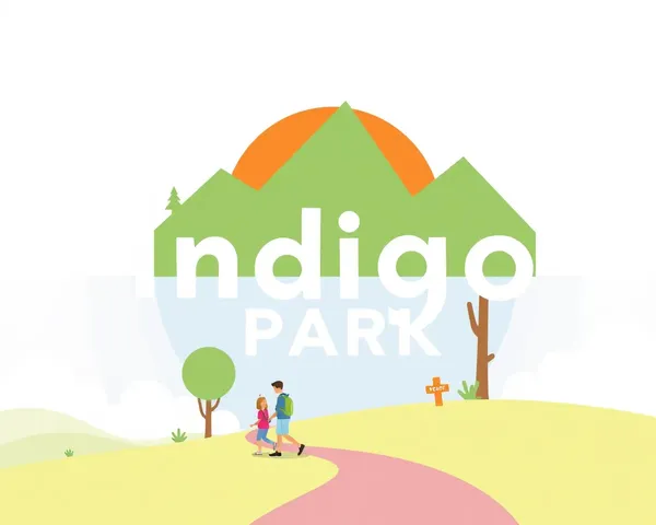 Logotipo del parque Indigo en formato de archivo de imagen PNG con ejemplo de formato