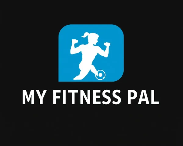 Logotipo y iconos gráficos de la aplicación My Fitness Pal en formato PNG