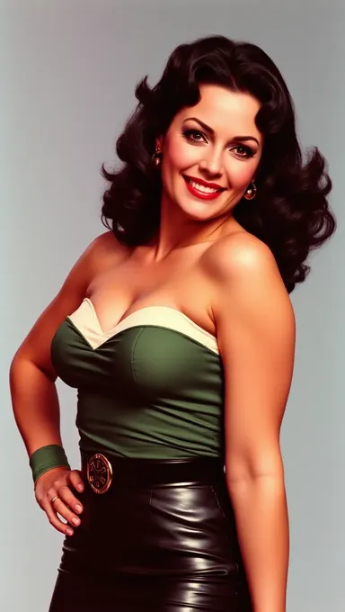 Los Pechos de Lynda Carter Son Famosos en la Icona de Wonder Woman