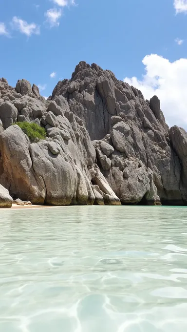 Los Pechos en Exhibición en la Playa Desnuda