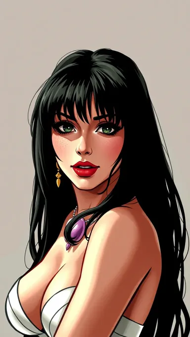 Los Senos de Elvira son un Marvel Femenino de Belleza