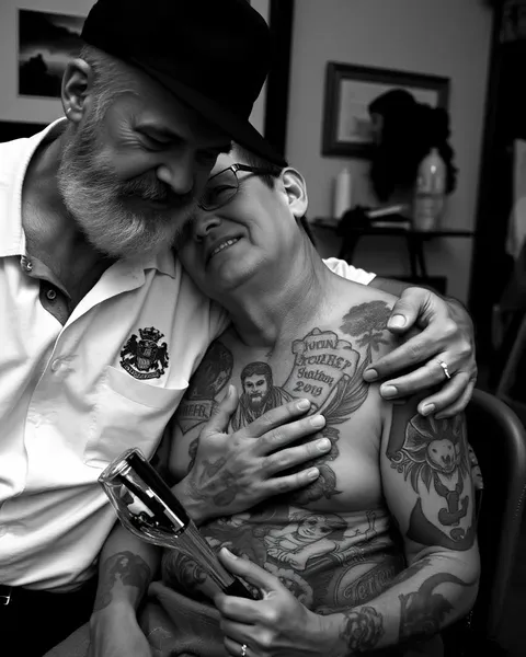 Los Tatuajes de Abuelo son una Reflexión de Él