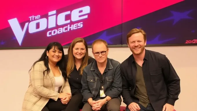 Los coaches de The Voice 2025 estreno de nueva temporada esta noche