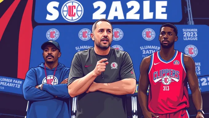 Los entrenadores de la liga de verano de los Clippers 2025 se reúnen con los fans