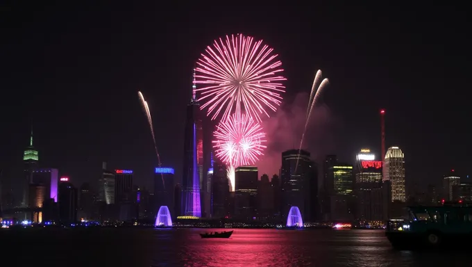 Los fuegos artificiales de Nueva York 2025 presentarán nuevos pyrotecnics