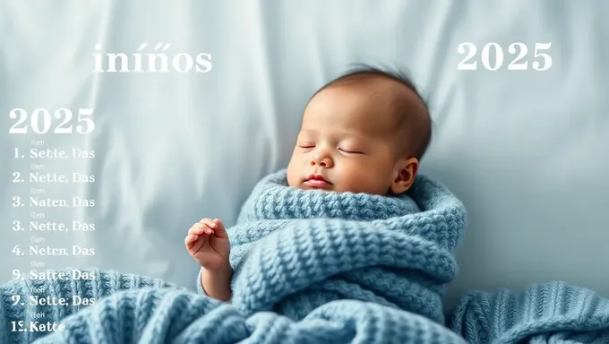 Los nombres de los niños nacidos en 2025