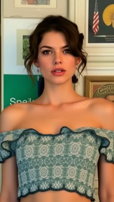 Los pechos de Alex Daddario en el foco