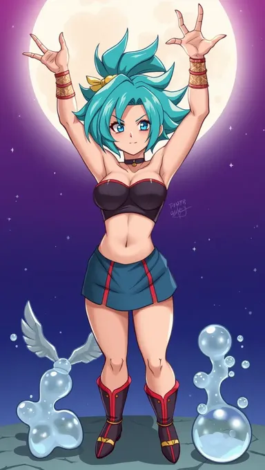 Los pechos de Bulma son un maravilla del arte de la naturaleza