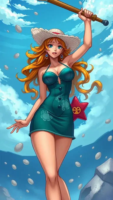 Los pechos de Nami de One Piece son muy reales