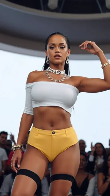 Los pechos de Rihanna son un tema caliente en línea