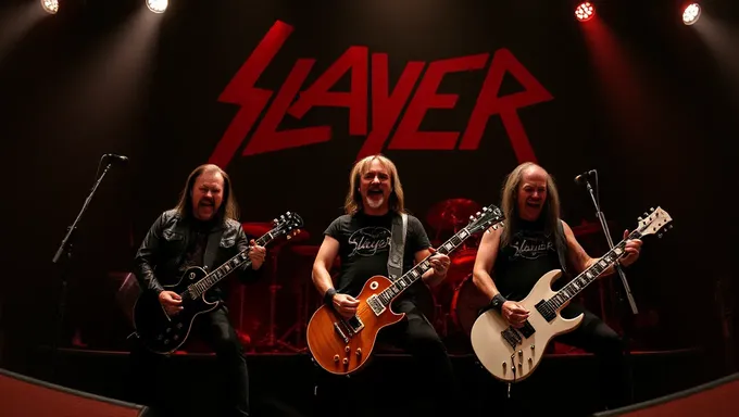 Los precios de boleto para la gira de Slayer en 2025 se revelan para los fans