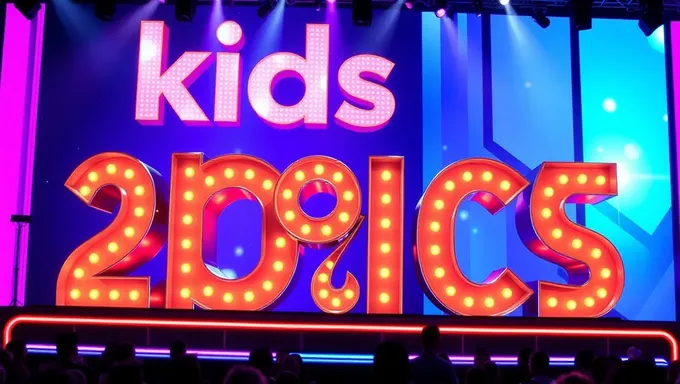 Los premios Kids Choice 2025 presentan la iluminación del escenario