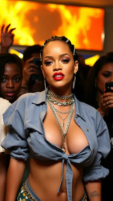 Los senos de Rihanna: Características físicas de Rihanna destacadas