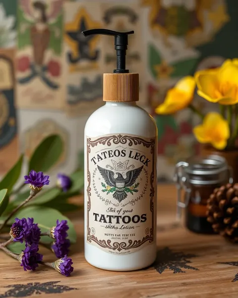 Lotion para tatuajes: Soporte natural para la piel