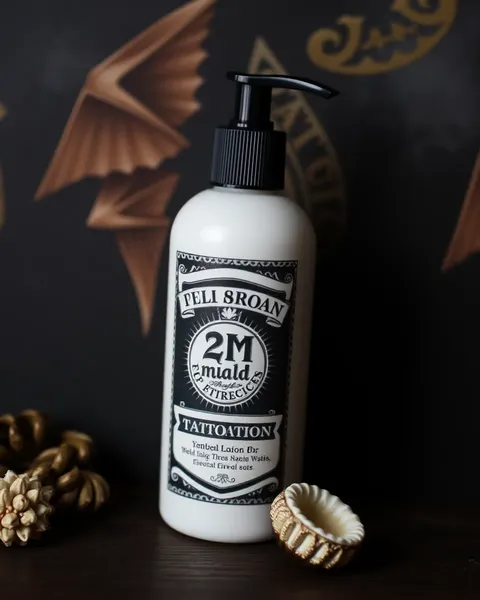 Lotion para tatuajes: producto esencial de cuidado de la piel