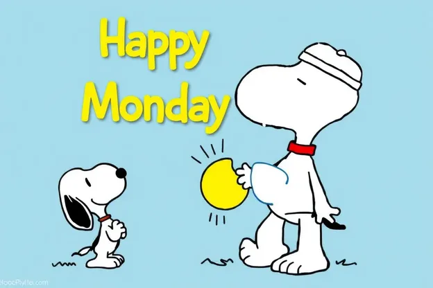 Lunes Feliz Snoopy Imágenes Llenen Mi Día