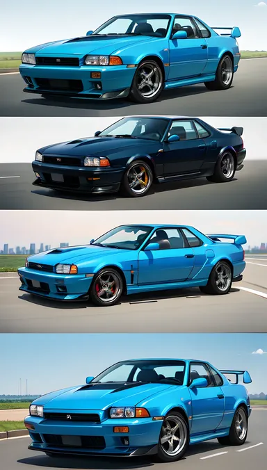 Línea de Skyline R34 GTR: Coche raro y coleccionable