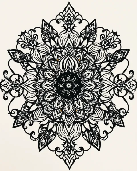 Mandalas Hermosas para Ideas de Diseño de Tatuaje