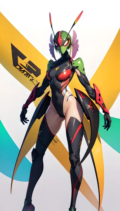 Mantis-X Hentai: Caracter de Mantis-X Hentai