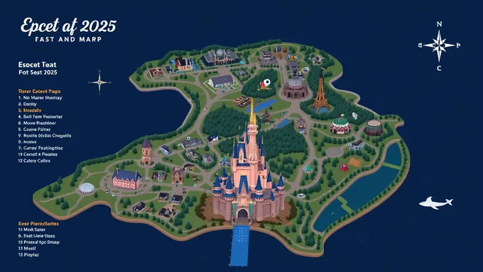 Mapa de Epcot 2025: Desarrollos y Mejoras Futuras Reveladas