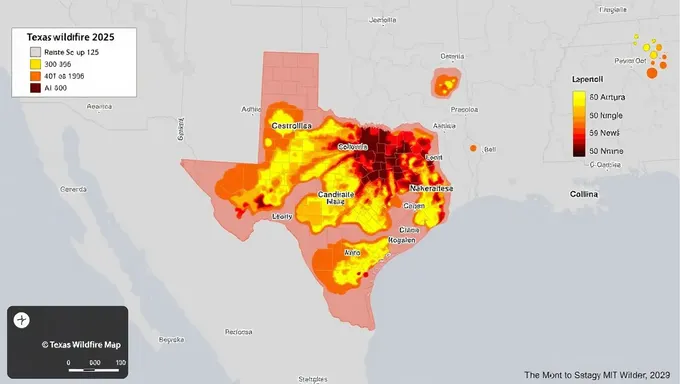 Mapa de Incendios en Texas 2025: Zonas de Peligro