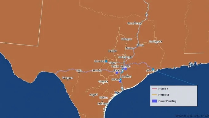 Mapa de Inundaciones en Texas 2025: Evaluación del Daño y Planes de Recuperación