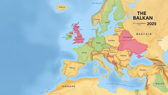 Mapa de los Balcanes 2025: Paisaje geopolítico futuro