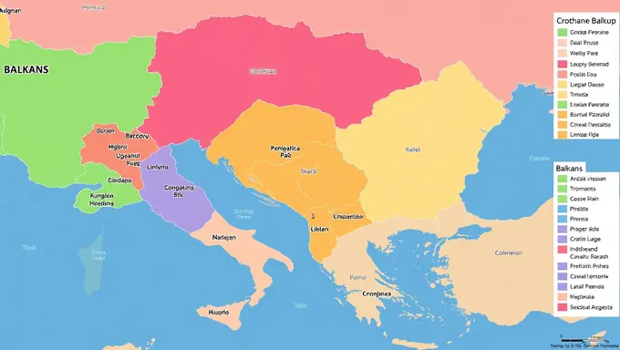 Mapa de los Balcanes 2025: Un Estudio de Dinámicas de Poder Regional