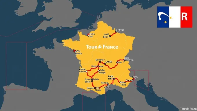 Mapa oficial de ruta del Tour de France 2025 revelado