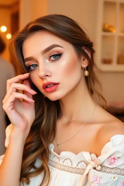 Maquillaje de chica suave para un acabado impecable