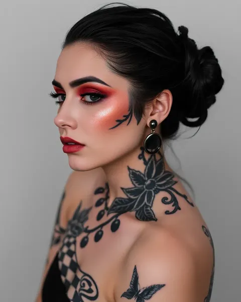 Maquillaje y tatuaje: Una expresión creativa