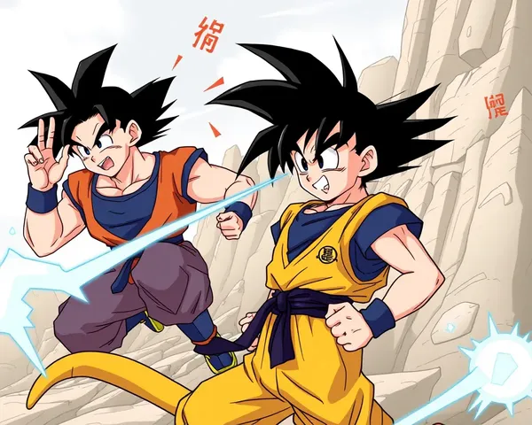 Marco de animación de Dragon Ball PNG encontrado