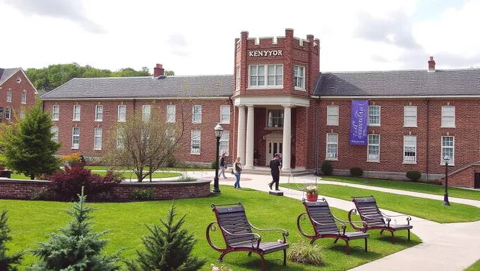 Matrícula de Kenyon College para 2025: planificación y presupuesto