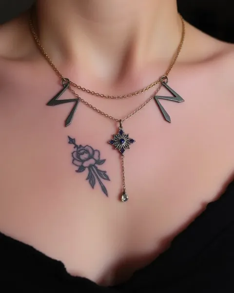 Mejores Ideas de Tatuaje de Collar para Inspiración