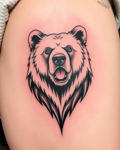 Mejores diseños de tatuaje de oso y ideas para ti