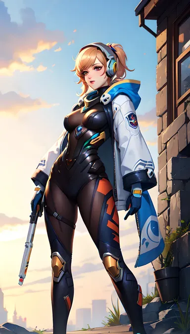 Merchandising de hentai de Overwatch de Juno