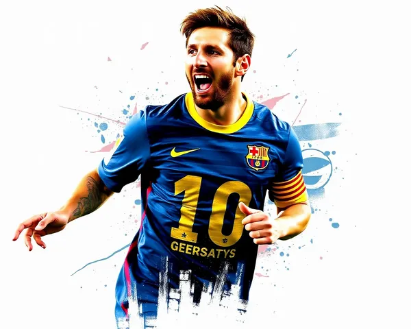 Messi PNG: Otra vez Messi PNG