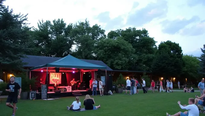 Meteorología para Conciertos en el Village Green de Northbrook 2025