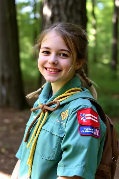 Miembro del Consejo de Girl Scout Alaina Dawson