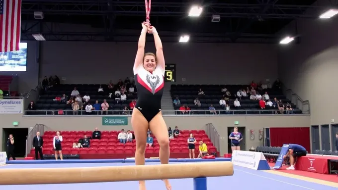 Miembro número 312 del equipo femenino de gimnasia de Brasil en 2025