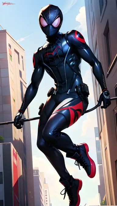 Miles Morales R34: Miles Morales R34 Description - Descripción de Miles Morales R34