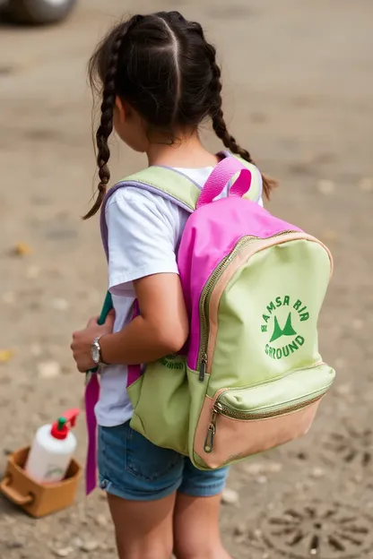 Mochila de parque infantil para una experiencia llena de alegría