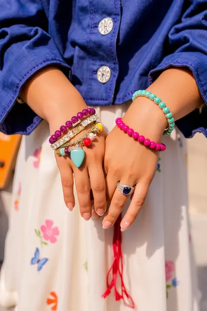 Moda trendy para niñas: pulseras de niñas