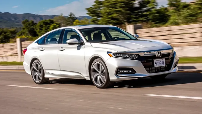 Modelo Ex-L del Honda Accord Hybrid 2025 desvelado