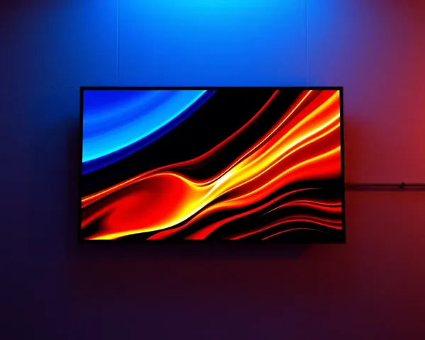 Modelo de pantalla de LED PNG