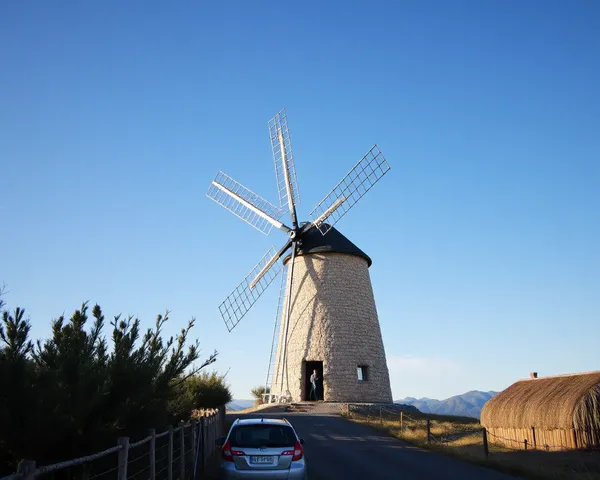 Molino de Viento de las Altas Tierras: Infraestructura de Energía Eólica del Oeste