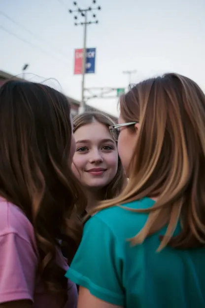 Momentos inéditos de chicas adolescentes sinceras